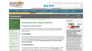 Payment Options | Johnson County Kansas