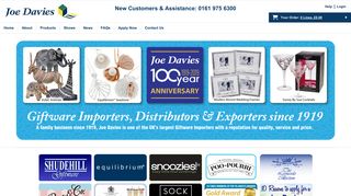 Welcome to Joe Davies | Joe Davies - Leading UK Giftware Supplier