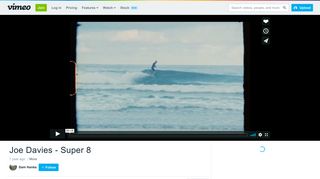 Joe Davies - Super 8 on Vimeo