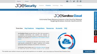 Automated Malware Analysis - Joe Sandbox Cloud