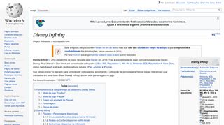 Disney Infinity – Wikipédia, a enciclopédia livre
