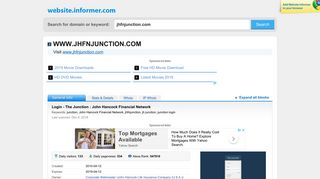 jhfnjunction.com at WI. Login - The Junction : John Hancock Financial ...