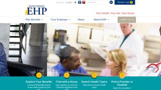 Johns Hopkins Employer Health Programs (EHP) | Your health. Your ...
