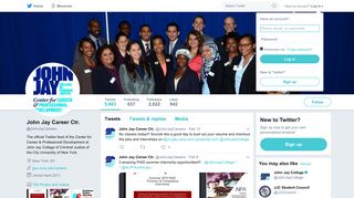 John Jay Career Ctr. (@JohnJayCareers) | Twitter