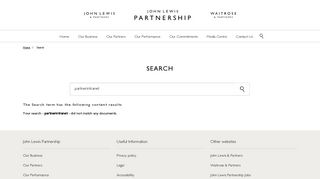 John Lewis Partnership - Search
