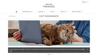 Cat and Kitten Cover Details - Pet Insurance | John Lewis Finance