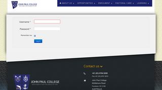 JPC site - John Paul College