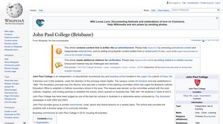 John Paul College (Brisbane) - Wikipedia