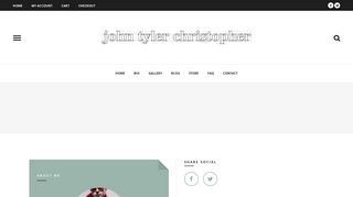 John Tyler Christopher | » Login Page