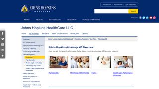 Johns Hopkins Advantage MD Overview