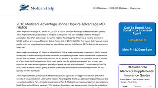 2018 Johns Hopkins Advantage MD (HMO) H1225-001 By Johns ...