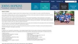 Careers @ Johns Hopkins Federal Credit Union - iRecruit