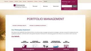 Portfolio Management | Johnson Bank