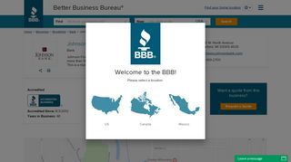 Johnson Bank | Better Business Bureau® Profile