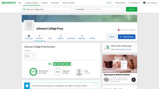Johnson College Prep Reviews | Glassdoor