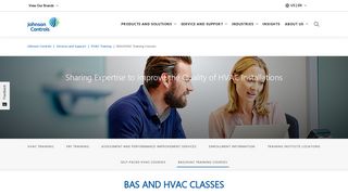 HVAC Classes & Certification Courses | Johnson Controls