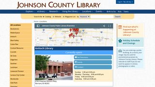 Locations - | Johnson County Library