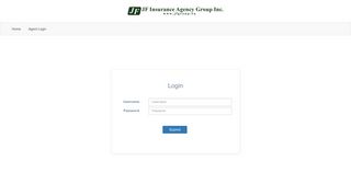 Agent Login - JF Group