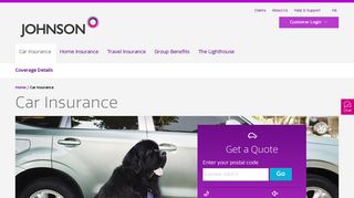 Car Insurance - Get a Free Quote | Johnson Insurance