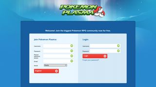 PokemonPlasma.com - Online Pokemon RPG Game