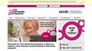 Join dementia research - register your interest in dementia research ...