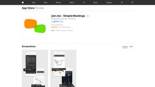 join.me - Simple Meetings on the App Store - iTunes - Apple