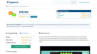 join.me Reviews and Pricing - 2019 - Capterra