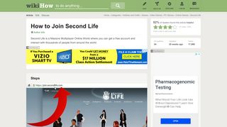 How to Join Second Life: 5 Steps (with Pictures) - wikiHow
