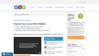 Mobile Recharge - VIP Communications