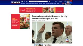 Boston begins Cadet Program for city residents hoping to join PD ...