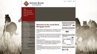 Jonah Bank of Wyoming : Mortgage