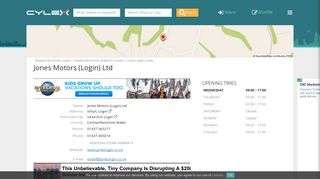 Jones Motors (Login) Ltd, Login, Isfryn, Login - Cylex Login
