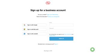 Sign up - Joomag