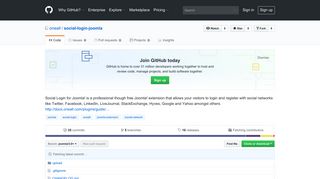 Joomla! social-login - GitHub