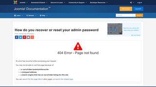 How do you recover or reset your admin password? - Joomla ...