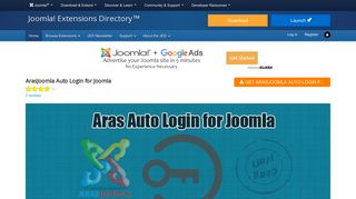 ArasJoomla Auto Login for Joomla, by arasjoomla - Joomla Extension ...