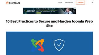 10 Best Practices to Secure and Harden Joomla Web Site - Geekflare