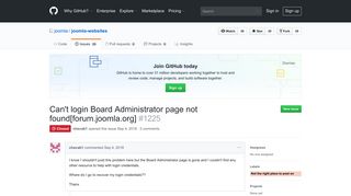 Can't login Board Administrator page not found[forum.joomla.org ...