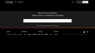 State Library of Western Australia | Kanopy