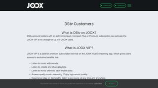 DStv Customers - JOOX