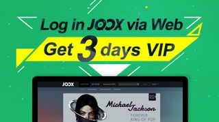 JOOX Web Login