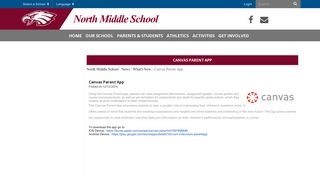 Canvas Parent App - North Middle School - Joplin Schools
