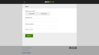 Sign in | Jora Local