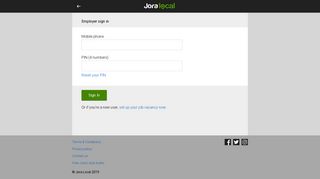 Sign in - Employers | Jora Local