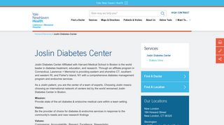 Joslin Diabetes Center – Lawrence + Memorial Hospital