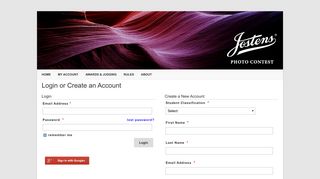 Jostens, Inc. - Create a New Account