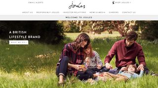Joules Corporate Site