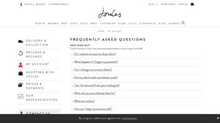 Frequently Asked Questions - Joules