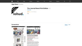 The Journal News Print Edition on the App Store - iTunes - Apple