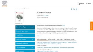 Neuroscience - Journal - Elsevier